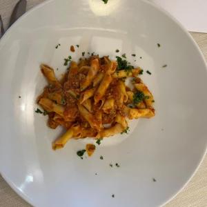 Le pappardelle al ragu di anitra