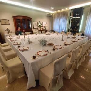 Il salone del Ristorante Al Gambero a Calvisano
