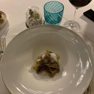 I casoncelli al frico e tartufo nero