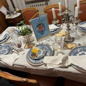 La tavolata a Casa Bulgarelli a Fumane